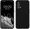 kwmobile Hülle kompatibel mit OnePlus Nord CE 5G Hülle - Silikon Handy Case - Handyhülle weiche Oberfläche - kabelloses Laden - Schwarz matt