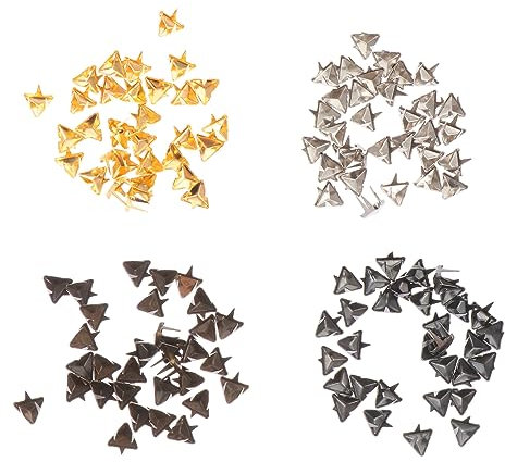 EXCEART 120stücke Diy Puppe Mini Nieten Puppe Kleidung Nieten Dekorative Für Zubehör Und Diy Mantel