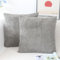 OYIMUA Cord Kissenbezug 45x45 Grau Kissenbezüge Kordsamt 2er Set Weich Gestreift Deko Kissen Kissenhüllen Modern Sofakissen Dekokissen Kuschelig Kissenhülle Zierkissen Wohnzimmer