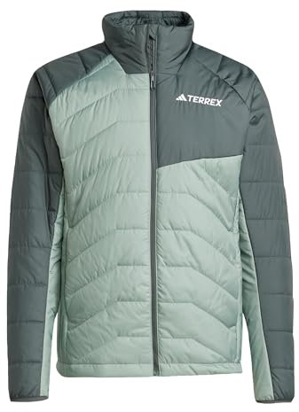adidas Herren Terrex Multi Synthetic Insulated Jacket, Silver Green/Legend Ivy, XL