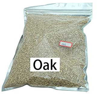 Wood Chips for Smoking Food 125g/Bag Cherry Oak Hickory Wood Chunks on BBQ’s/Barbeques Smoking/Smoker Wood Dust BBQ Wood Chips Bacon Wood Piece Smoked BBQ Grill Tool Accessories (Oak Wood)
