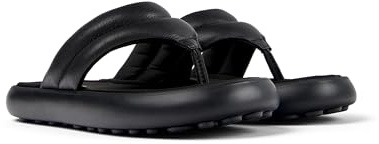 Camper, Pelotas Flota Sandal, Women Sandal, Black, 38, (EU)