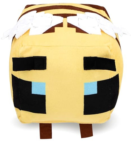 Jay Franco Minecraft Bee Plüschkissen – 30 cm weiches Kissen mit Biene