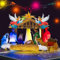 Heilige Nacht Pop Up Weihnachtskarte mit Musik und Licht - 3D Krippenszene mit Engeln Königen und Jesuskind -Religiöse Weihnachtskarte für Familie Mama Oma