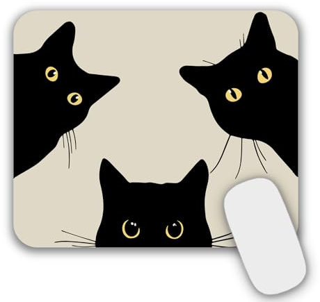 Mousepad Gaming Office Mauspad mit Designs 24 x 20 x 0,3 cm für Computer, Laptop (F15)