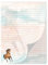 Briefpapier Briefblock Heft Notizblock für Jungen Mädchen Kinder Pferd rosa blau (1 Block A4 mit 25 Blätter)
