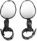 ZUWIJEQ 2 pcs Motorrad Spiegel, Motorradspiegel Seitenspiegel, Universal Rückspiegel Motorrad, Universal Motorrad Rückspiegel Motorrad Spiegel Klappbar Offroad Motorrad Spiegel, Lenkerendenspiegel