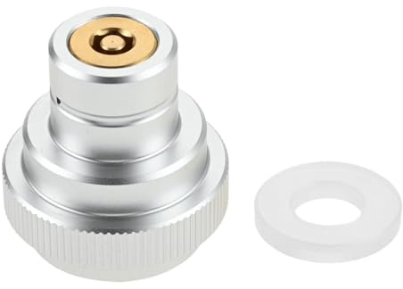 CO2 Schnelladapter Trapezgewinde TR21-4 für Sprudler 60L Zylinder | Praktischer CO2 Quick-Adapter, kompatibel mit Soda Duo/Art/Terra Modelle, für 60L CO2 Zylinder, einfache Handhabung
