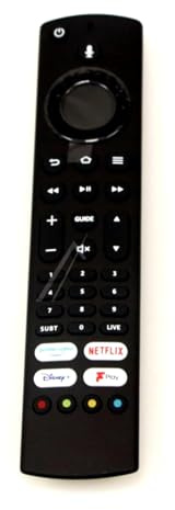 Voice Remote Control For JVC Fire TV Models LT-55CF810(B) / LT-55CF810(A)
