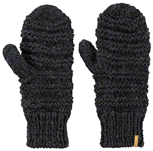 Barts Damen Jasmin Mitts Fäustlinge, Grau (DARK HEATHER 0019), One size (Herstellergröße: UNI)