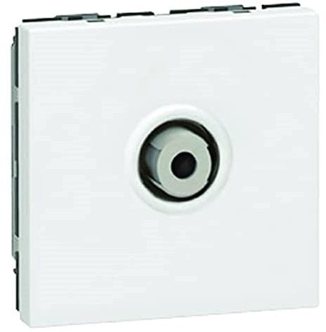 Legrand - Prise TV typeF à visser Mosaic 2 modules - blanc