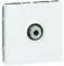 Legrand - Prise TV typeF à visser Mosaic 2 modules - blanc