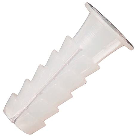 WOLFPACK LINEA PROFESIONAL - Taco Plástico Blanco 7 mm. (25 unidades)