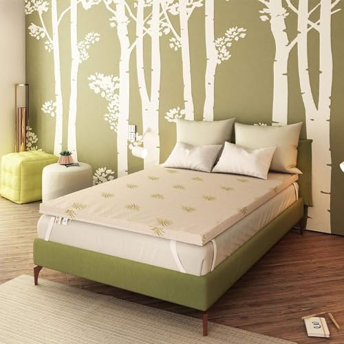 Baldiflex Topper Matratzenauflage aus Memory Eineinhalb 120 x 200 H 3 – Futter aus Aloe Vera