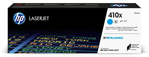 Toner 410X, 5000, Deckung (%) 5%, für Gerätetyp Laserdrucker, cyan
