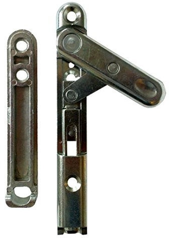 Mila Finger Operated French Door Shoot Bolt Large Type and Keep
