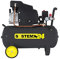 Compressore d'aria lubrificato ad olio da 24 Litri 1.500 Watt 8 bar SYSTEM+