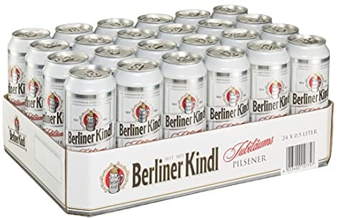 Berliner Kindl Jubiläums Pilsener, EINWEG 24x0,50 L Dose