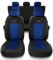 Mossa Coprisedili compatibili con Opel Corsa B, C, D, E, F (1993- ) - fodere sedili - set coprisedili auto universali - S-BL