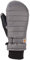 Carhartt Damen Quilts Insulated Mitten Handschuhe für kaltes Wetter, Dunkelgrau, Large