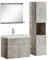 Badplaats B.V. Meuble de Salle de Bain Montreal 60 cm lavabo Beton Gris - Armoire de Rangement Meuble lavabo evier Meubles