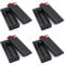 2 AAA Battery Holder with Switch ON Off Case Back Cover with Cord Wire Leads 2X 1.5V 3 Volt Batteries Charger Holder Spring Clip Storage Box Cell Cable (4-Pack)