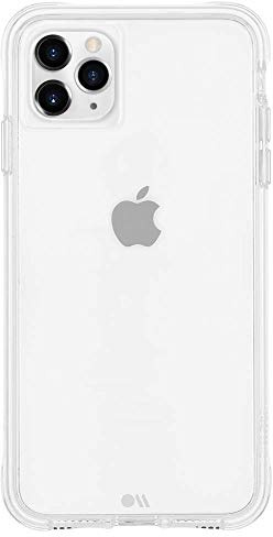 Case-Mate - Tough Clear - Protective Slim Case Cover for iPhone 11 Pro Compatible with Wireless Charging - Clear