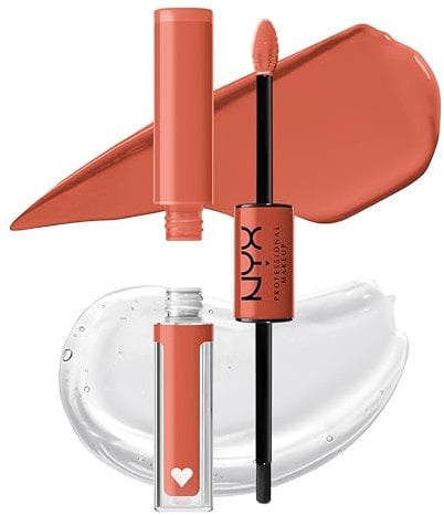 NYX Professional Makeup Lipgloss, Hochpigmentierte und langanhaltende Formel, Nicht abfärbend, Shine Loud, Goal Crusher