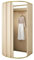 Madamera Tragbare Umkleidekabine für Bekleidungsgeschäfte, Umkleidekabine mit Verdunkelungsvorhängen zum Schutz der Privatsphäre, für Bekleidungsgeschäfte, Einkaufszentren und Büros (Beige)