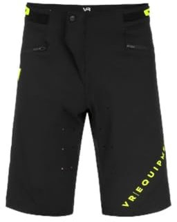 Valentino Rossi VR46 Hosen Trail Short MTB,34,Schwarz