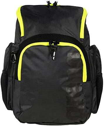 arena Spiky III 35 Sportrucksack, Pool-, Turnhallen-, Meer- und Freizeittasche, Schwimmbadtasche aus Wasserabweisendem Stoff mit Gepolsterten Schultergurten, Schulrucksack, 35 Liter