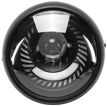 Leapiture Universal-Scheinwerfer für Motorrad, 12 V und 6,5 Zoll, mit Fern- und Abblendlicht, LED-Parklicht für Motorrad