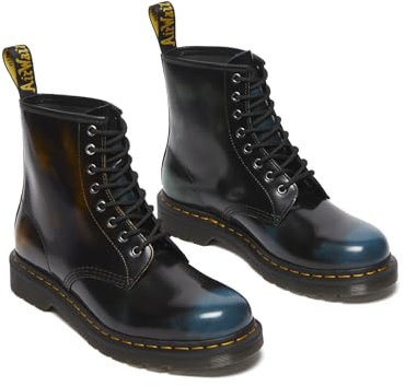 Dr. Martens Unisex-Erwachsene 1461 Brush Off Lederstiefel, modisch, Schwarz, 37 EU