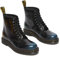 Dr. Martens Unisex-Erwachsene 1461 Brush Off Lederstiefel, modisch, Schwarz, 37 EU