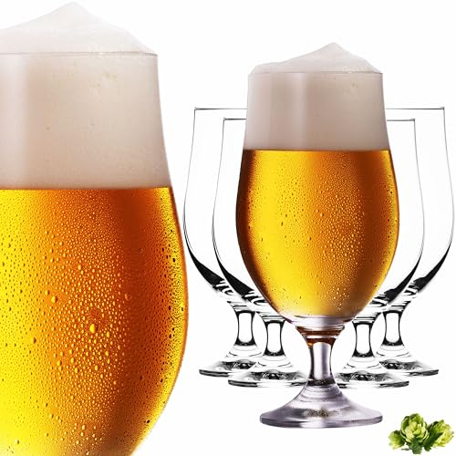 IMPERIAL glass IMPERIAL - Set di 6 bicchieri da birra 500 ml (max. 630 ml) in vetro Crystalline, bicchieri da birra, calici, 0,5 l