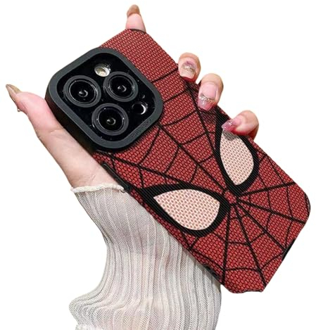 YAAYAGO Spider Man Handyhülle Cool Spider Man Telefon Hülle Für iPhone 12 13 14 15 Pro Max Silikonabdeckung-Für iPhone 11-A