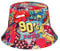 JJDreams Trendy Bucket Hut Stylish Reversible Eimer Hut aus Polyester,Hutumfang 55-58cm