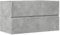 vidaXL Armario para Lavabo contrachapada Gris hormigón 90x38,5x45 cm, Armario del baño, Estante, Armario del baño, Armario, Armario de Almacenamiento