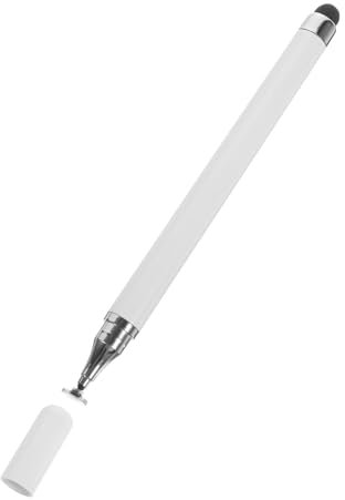 UKCOCO 1pièce Stylet Magnétique pour Écran Tactile Stylet pour Téléphone Et Tablette pour Dessin Écriture Et Retouche Photo Couleur Blanche