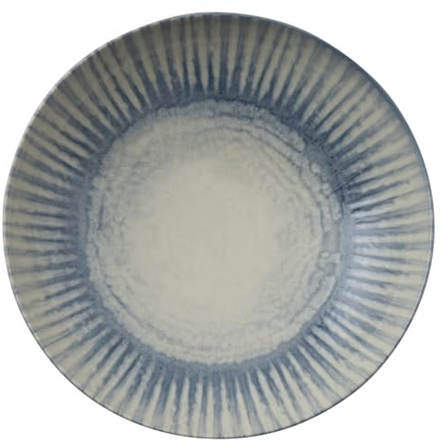67382A09 Arthur Krupp Tiefer Teller Cm 22 Sunlight Blue Stoneware