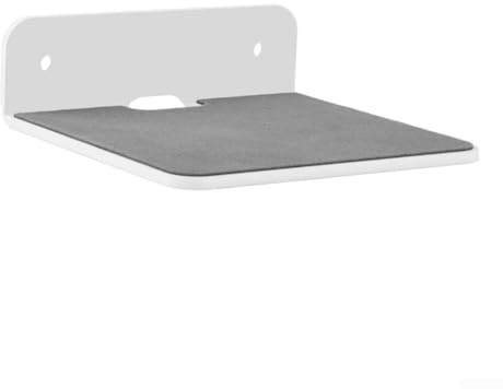 Wandhalterung aus Acryl, multifunktionaler Organizer für Geräte wie Webcams und Router, Weiß