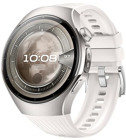 Ein Klick Kompatibel mit Huawei Watch 5 Armband 46mm No Gap Ersatz Silikonband Kompatibel mit Huawei Watch 5 42mm Armband Frauen Männer