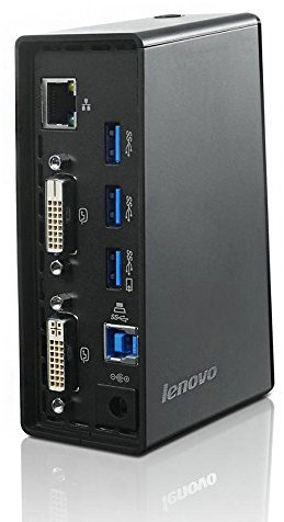 Lenovo 0A33972 USB 3.0 ThinkPad Docking Station - Black