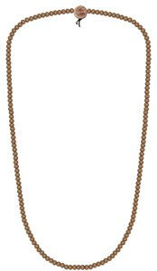 WOOD FELLAS Unisex Deluxe Holz-Perlenkette Wheat 6mm