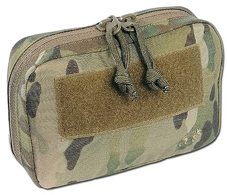 Tasmanian Tiger TT Admin Pouch Organisations-Tasche Molle kompatibel für Rucksack, Chest Rig und Warrior Belt, Multicam