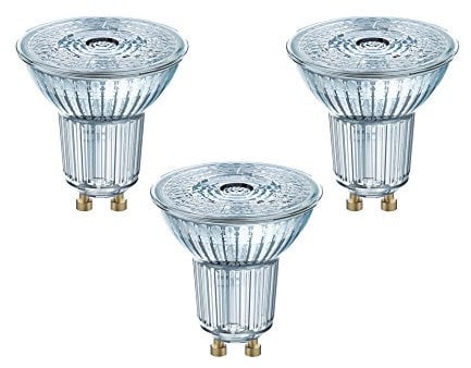 Osram 818415 Bombilla LED GU10, 4.3 W = 50 W, Blanco Frio, 3 Unidades