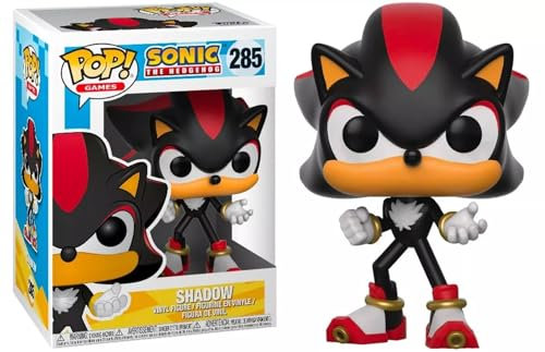 Funko 20148 Pop! Games: Sonic Shadow, Vinylfigur
