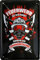 WOGEKA ART Retro Blechschild - Feuerwehr ist kein Hobby sondern Lebenseinstellung - witziger Spruch als Geschenk-Idee Geburtstag Weihnachten Dekoration 20x30 cm Vintage-Design 821