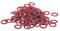 Joint fibre rouge eau chaude/eau froide 12x17 (3/8) (lot de 100) NOYON & THIEBAULT