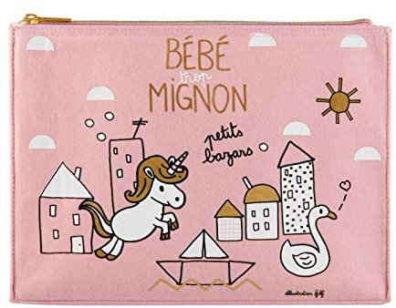 Trousse de Toilette Celia Bébé trop Mignon Fille - Derrière la Porte